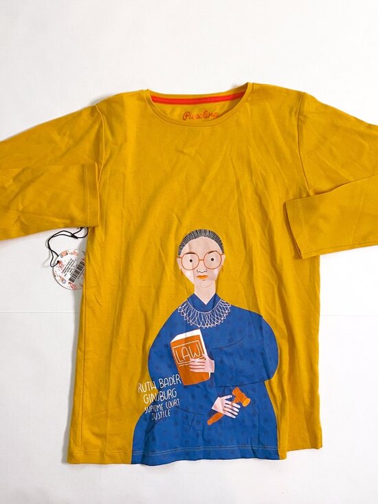 NWT Piccolina Ruth Bader Ginsburg Tee, Size 12 - Picture 1 of 5